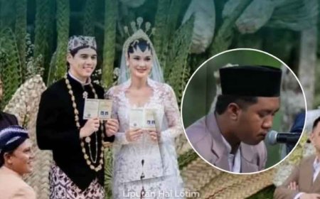 Ustadz Asal Lombok Baca Al-Qur'an di Nikahan Luna Maya & Maxime Bouttier, Netizen: Keren, Bangga!