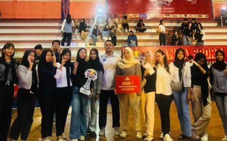 Tim Basket SMPN 13 Mataram Dominasi Kejuaraan Manda Sport Week 2025