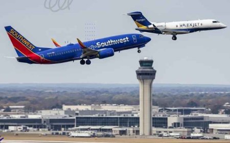 Nyaris Tabrakan! Pesawat Southwest Hampir Hantam Jet Pribadi di Bandara Midway Chicago