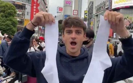Kaus Kaki Putih Jadi Bukti: Seberapa Bersih Tokyo, Jepang?