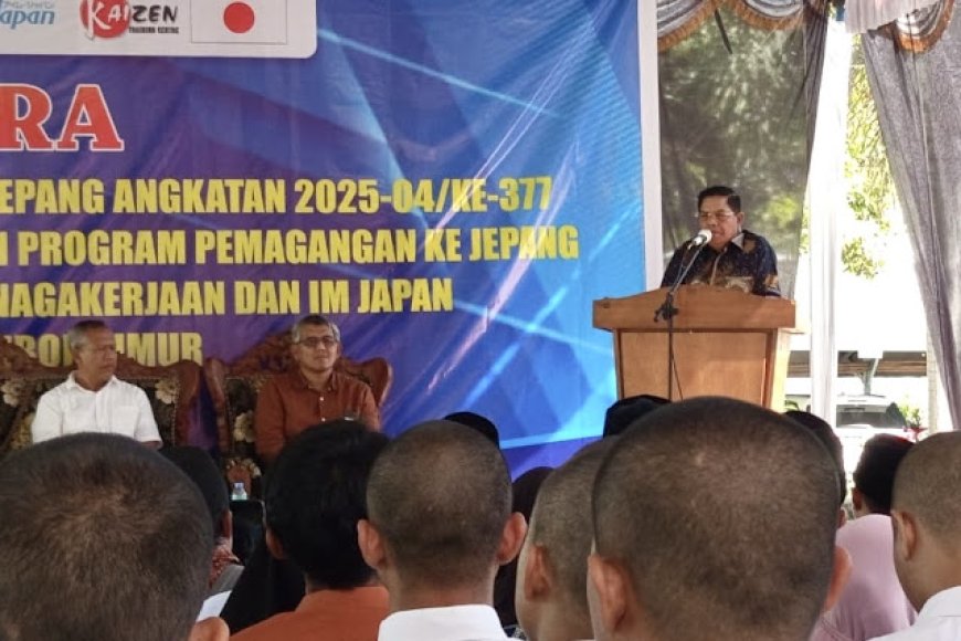 Bupati Lombok Timur Lepas 28 Peserta Magang ke Jepang, Apresiasi Semangat Pemuda