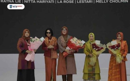 Tenun Muna Pa’a Dompu Tampil di IFW 2025 Jakarta