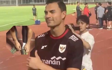 Emil Audero Bangga Pakai Gelang Lombok di Timnas