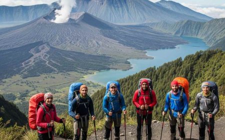 Kemenparekraf Perketat SOP Wisata Ekstrem di Gunung Rinjani
