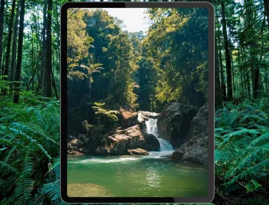 Air Terjun Babak Pelangi – Lantan, Lombok Tengah